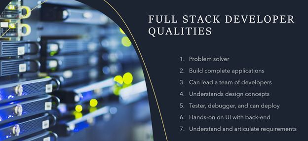 full stack developer qualities